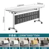 Conjunto de mesa para treinamento, mesa de escritório móvel, mesa longa para treinamento, mesa institucional com rodas, mesa dupla modular, mesa dobrável para conferência