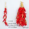 Espetos Decorativos de Frutas e Legumes Simulados, Espetos Pendurados de Pimenta e Milho, Espetos Pendurados de Legumes de Espuma Simulados e Batata, Decoração de Fazenda