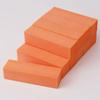 Fábrica direta nail art algodão elástico alto tofu de tofu de coalhada de feijão bloco de moagem de quatro lados bloco de cobertura de esponja bloco de polimento de quatro quadrados