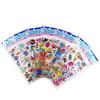 Pegatinas de burbujas estéreo con expresión sonriente, bonitas, educativas para niños, para educación temprana, de papel, para guarderías, para profesores.