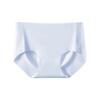 Ropa interior sin costuras de seda de hielo para mujer en verano, delgada, de algodón, antibacteriana, de talle medio, levanta glúteos, que no pellizca, para yoga, glúteos de melocotón para niñas