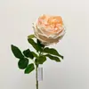 Flores Artificiales Rosa Austin Simuladas, Textura de Alta Simulación, Rosas Hidratantes, Decoración de Boda, Decoración del Hogar Flores Artificiales