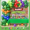 Conjunto de Balões de Aniversário Infantil para Crianças de 1 a 5 Anos, Suprimentos de Decoração para Cena de Festa, Conjunto Completo para Meninos e Meninas