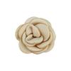 Camelia mini de 4 cm con borde quemado DIY flor de borde horneado falda mascota ropa para niños accesorios para tocado venta al por mayor al contado