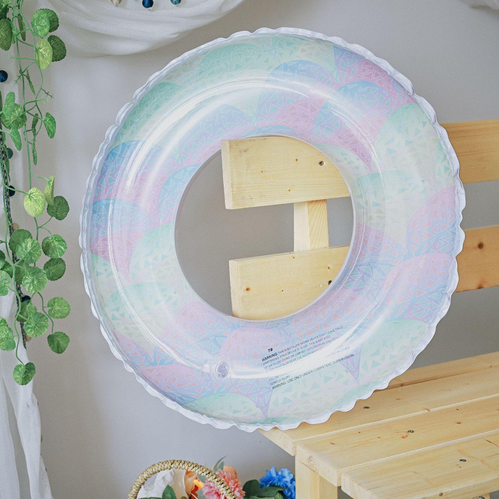 缤纷炫彩彩虹游泳圈2