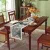 Caminho de Mesa Americano Retrô com Franjas Transfronteiriço Estilo Étnico Jacquard Capa Toalha para Mesa de Centro/TV Caminho de Mesa para Pé da Cama