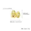 Amazon Transfronterizo Hip-Hop Conjunto Doble Relieve de Calavera Brackets de Diente de Oro Accesorios Dentales Electroplateados Auténticos Decoración Dental Falsa de Moda Personalizada para Mujeres