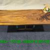 Mesa de Centro de Recepción Moderna Simple Estilo Chino Madera Maciza Tablero Grande Borde Natural Mesa de Té Mesa de Comedor Oficina Listo para Enviar