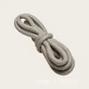 Corda Trançada Redonda de Poliéster Colorido de 5,5 mm com 32 Fios, Camada Única, Não Elástica, para DIY, Cadarços Redondos Ins Tendência Dopamina