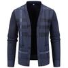 Suéter de moda para hombre, nuevo, informal, holgado, con cuello en V, de otoño e invierno, de comercio exterior transfronterizo