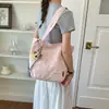 Bolsa de Lona de Gran Capacidad para Mujer 2026 Nuevo Verano Moda Casual Ligera para la Escuela y el Trabajo Bolsa Tote Bolsa de Hombro