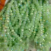 Atacado 4mm Contas Planas de Cristal Contas Soltas Acessórios para Roupas Galvanoplastia de Jade Contas Novas Cor AB Contas Facetadas