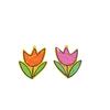 Novos Acessórios para Brincos Manuais DIY Divertidos Pintados à Mão para Crianças Amor Sol Flor Pirulito Maçã Capa de Celular Bolsa de Material