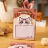 Notas Adhesivas con Forma de Gato Lindo de Dibujos Animados Notas Adhesivas de Alto Valor para Estudiantes Planificador de Mensajes Notas Adhesivas Reutilizables