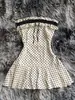 Vestido Tubo Nuevo de Lunares 2026, Ceñido a la Cintura, Adelgazante, Sin Mangas Corto, Estilo Chica Hot, Atuendo de Verano, Estilo Vacacional