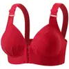 [Fácil de Colocar e Tirar, Sutiã Push-Up com Botão Frontal que Levanta o Peito] Lindo Costas Roupa Íntima Feminina, Tamanho Grande, Fino, Sem Aro, Confortável