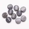 Nuevas cuentas botón de jade de porcelana 14MM lingote cuentas de cristal tallado múltiple accesorios para joyería DIY