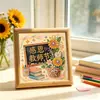 Pintura de perlas Regalo del Día del Maestro Decoración de mesa DIY estudiante hecho a mano Pintura de diamantes para hacer y regalar a los maestros