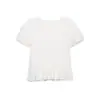 Item de Venda Quente Transfronteiriça do Aliexpress Nova Coleção Primavera 2026 Top Feminino Estilo Saia Curta com Botões Banhados a Ouro 0387062