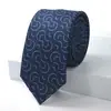 Nueva Corbata Casual para Hombre con Patrón Floral Geométrico Jacquard Multicolor Nudo Windsor para Ropa Formal de Negocios