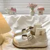 Zapatos con Tacón Oculto para Mujer, Nuevo Estilo Primavera 2026, Lindos Zapatos Mary Jane de Cuero con Punta Redonda y Suela Gruesa, Adecuados para Combinar con Faldas