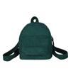 2022 Veludo Cotelê Nova Bolsa Pequena Estilo Moderno e Descolado Estilo Campus Moda Retrô Mochila para Ensino Fundamental e Médio Bolsa Quadrada Pequena Bolsa Feminina