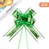 Decorações para Festa de Fim de Ano, Laços Relevados Revestidos de Alumínio, Decorações para Carro de Casamento, Embalagem de Presentes de Natal