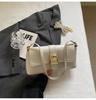 2026 Nueva Bolsa de Axila de Moda de Nicho Verano Linda de Moda Pequeña Cuadrada para Viajar Bolso de Hombro Cruzado de Moda