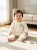 Macacão de bebê, novo modelo de primavera, macacão quentinho para recém-nascidos, meninos e meninas, roupa para outono e inverno, macacão estiloso para engatinhar para sair