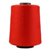 Rolo grande por peso fio de baixa elasticidade costura de borda fio fio de travamento de borda fio de código de nylon borda fio de máquina de costura overlock 150D preto e branco