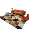 Tapete de sala estilo creme transfronteiriço, tapete moderno de luxo leve para sofá e mesa de centro, tapete de cabeceira de quarto, resistente à sujeira e fácil de manter