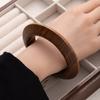 Nuevo Estilo Chino Retro Estilo Étnico Madera Artístico Pulsera de la Paz Sentido Avanzado Simple Nicho Pulsera de Madera Maciza Pulsera