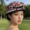Gorra Azul Marino Bordada Europea y Americana Cosplay Uniforme de Policía Femenino Sombrero de Otoño e Invierno para Actuación Circunferencia de Cabeza Grande Sombrero de Marinero Japonés para Mujer