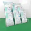 Supermercado Tienda de Conveniencia Exhibidor de Mascarillas Libro Libro de Cuentas Cosméticos Caja de Almacenamiento de Medicamentos Bebida Té de Leche Escalera Viva