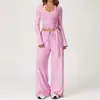 Conjunto de yoga TK Amazon transfronteiriço escovado, secagem rápida, costas bonitas, conjunto esportivo de regata, roupas casuais para corrida e fitness para mulheres