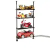 Prateleira de Armazenamento Infantil de Primeira Linha com Furos Armazenamento de Bicicleta de Bebê Armazenamento de Roupas Prateleira de Armazenamento com Cabide para Quarto