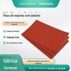 Com placa de espuma de silicone adesiva retardante de chama industrial resistente a altas temperaturas placa de vedação almofada de esponja vermelha placa de borracha de espuma de silicone