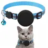 Collar para Mascota Airtag Cubierta Protectora Impermeable Rastreador Find My Dispositivo Anti-Pérdida iOS Localizador de Gato Collar