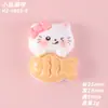 Placa Criativa de Gatinho Fofo Desenho Animado Materiais de Acessórios DIY Feitos à Mão para Presilhas de Cabelo, Cola de Creme e Pequenas Peças de Resina