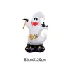 Globo de Película de Aluminio Caricatura Calabaza Gato Araña Bruja Momia Fantasma Calavera Tema de Fiesta de Halloween Horror