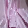 Tela de Satén de Cristal Reflectante Líquido Super Brillante Vestidos de Noche Sedosos Chaquetas Trajes Abrigos Largos Tela de Diseñador
