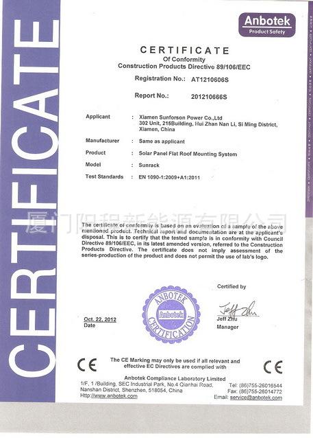Flat roof CE