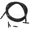 Manguera de rociador de agua para limpiaparabrisas de coche, tubo de rociado para limpieza de cristales, tubo de goma para suministro de agua, manguera para lavaparabrisas DIY 4*7