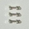 Venta al por mayor de fábrica colgante pequeño de mancuerna de aleación de zinc para pendientes de pulsera DIY bolsa de materiales para accesorios de joyería con colgante de aleación