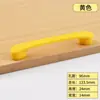 Puxadores Pequenos Coloridos para Portas de Guarda-Roupa, Puxadores de Gaveta, Puxadores de Porta de Armário, Puxadores de Polegar, Puxadores Plásticos Anticolisão para Quartos de Crianças