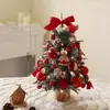 Set de Árbol de Navidad de Venta Caliente Transfronteriza Diseño de Escena Navideña Escritorio de Oficina DIY Accesorios Adornos