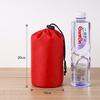 Bolsa de almacenamiento para tienda de campaña, saco de dormir de emergencia para exteriores de poliéster, con tres compartimentos, portátil, con cordón de nailon