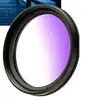 Filtro de equilibrio de relación de luz de color gris degradado GND gris medio degradado rojo naranja azul verde amarillo para cámara SLR teléfono móvil
