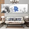 Mural de sala de estudio budista Prajna Paramita Sutra del Corazón caligrafía y pintura Pintura zen Pintura colgante para sala de estar Pintura decorativa para salón de té Placa