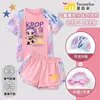 Traje de baño para niñas Kpop Demon Hunter Infantil Modelo Nuevo 2026 Traje de baño de dos piezas para niñas Secado rápido Traje de baño para niñas de aguas termales